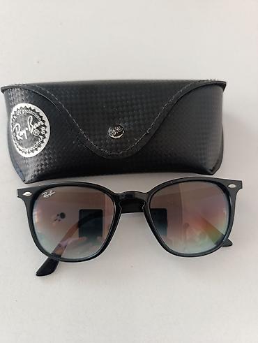 Солнцезащитные очки очки, Ray-Ban, Унисекс, Вайфареры, Линзы градиентные, Б/у