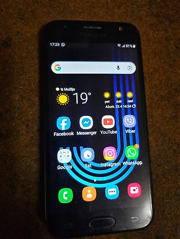 Samsung: Samsung Galaxy J3 (2017) – crni-polovan ispravan - Ekran 5.0" (Super — 1