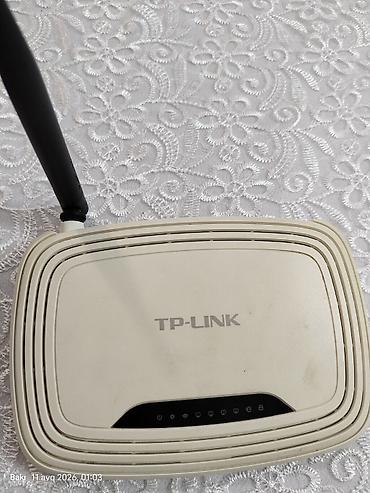 Modemlər və şəbəkə avadanlıqları: TP-LINK TL-WR740N simsiz router - Model: TL-WR740N (Ver. 4.27) - — 1