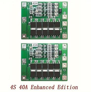 ana plata: Məhsul: 4S 40A Enhanced Edition BMS (Akkumulyator Mühafizə Lövhəsi) — 1