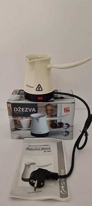 Džezve: Električna džezva Sigma SK-1003 - Snaga: 500 W - Zapremina: 0,3 l — 10