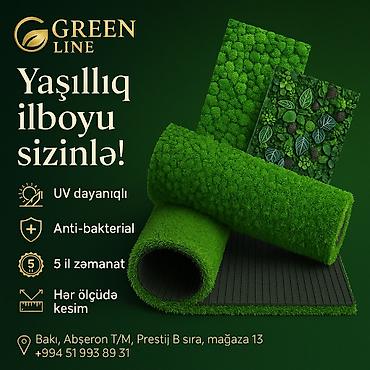 sünü qazon: 🌿 Green Line – Hər Rəngdə Süni Qazon Seçimləri ilə Məkanınıza Təzə — 6