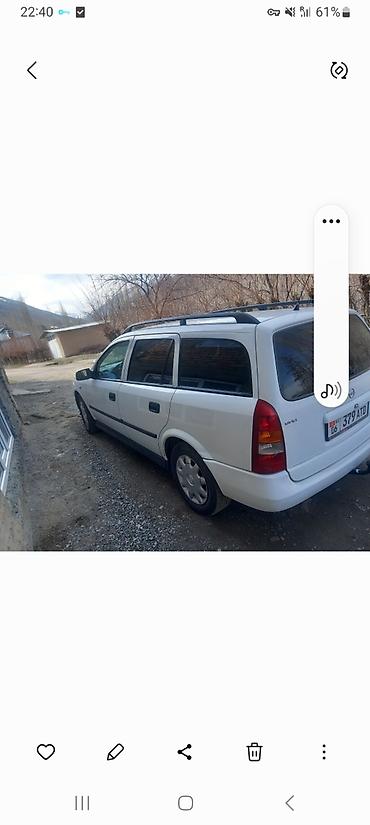 devo lasetti: Opel Astra: 2001 г., 1.6 л, Механика, Универсал — 2