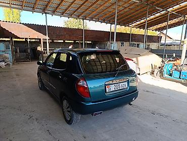 чириген гон: Daihatsu Sirion: 2000 г., Кол менен иштөөчү, Бензин — 2