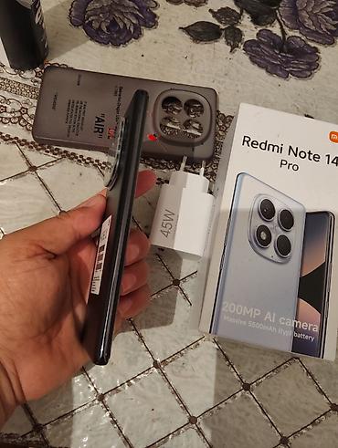 note 12 pro max: Redmi Note 14 Pro, 256 GB, rəng - Qara — 2