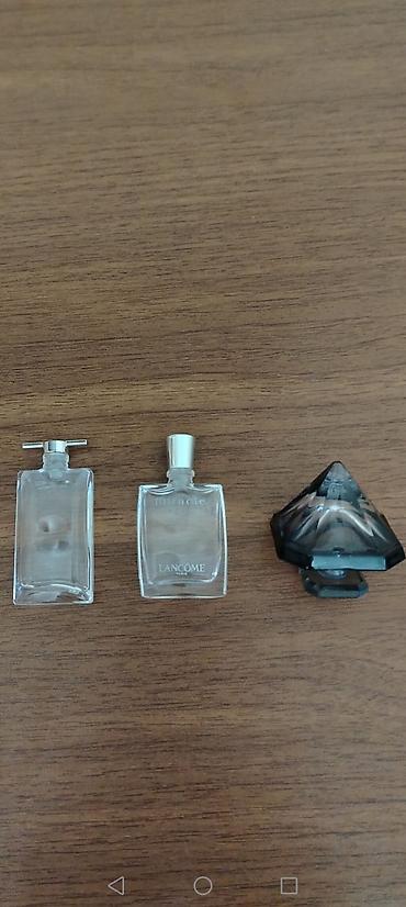 mojet bit parfum: Mini ətir flakonları və dekorativ qapaq dəsti - 2 ədəd şüşə mini ətir — 2