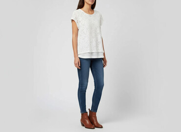 bluzka do garnituru damskiego: H&M, Bluzka damska, rozmiar S
