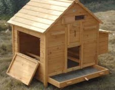 Yuvalar: Taxtadan hazırlanmış bütün növ ev heyvanlari üçün yuvalar hazirlanir — 4