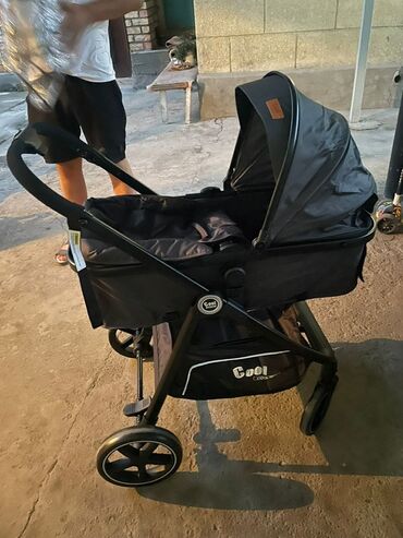 сумка прозрачная в роддом: Коляска, цвет - Черный