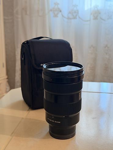 çanta: Məhsul: Sony FE 24-70mm f/2.8 GM (G Master) zoom obyektivi - — 1