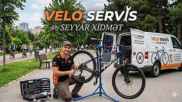 priora rulu: Velo Servis – velosipedlər üçün seyyar xidmət - Peşəkar ustalar — 1