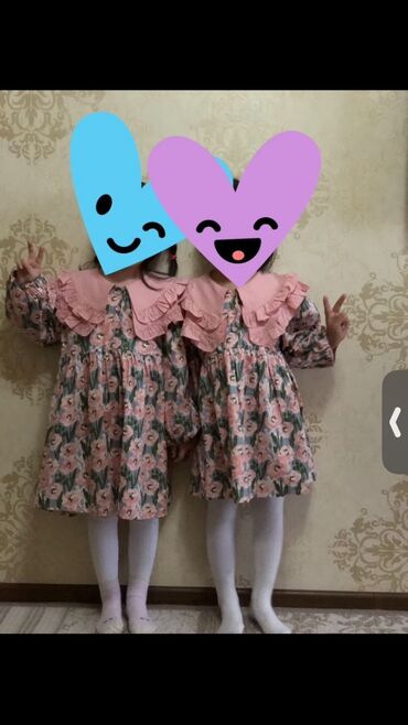 одежда акацуки: Детское платье, цвет - Розовый, Б/у