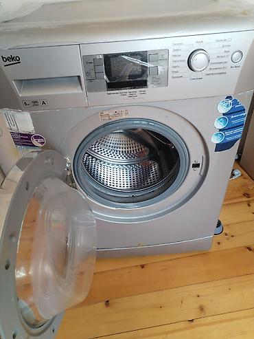 belga 6.0: Paltaryuyan maşın Beko, 6 kq, Təmirə ehtiyacı var, Avtomat, Qurutmasız, Kredit yoxdur, Ünvandan götürmə — 1