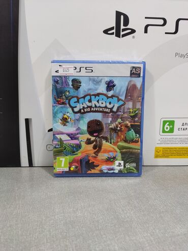 Аксессуары для видеоигр: Playstation 5 üçün sackboy oyun diski. Tam yeni, original bağlamada