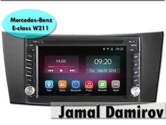 e 250 cdi: Mercedes benz w211 üçün dvd-monitor. Dvd-монитор для mercedes benz — 1