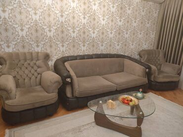 divan üsdükleri: İşlənmiş, Divan, 2 kreslo, Bazasız, Açılan