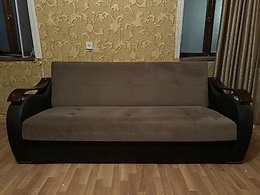 Qəhvəyi rəngdə 4 nəfərlik divan - Klassik-modern dizayn: Düz xəttli lalafo.az -da Qəhvəyi rəngdə 4 nəfərlik divan - Klassik-modern dizayn: Düz xəttli
