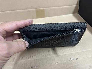 Novčanici: Tommy Hilfiger ženski novčanik – crni monogram - Model: preklopni — 5