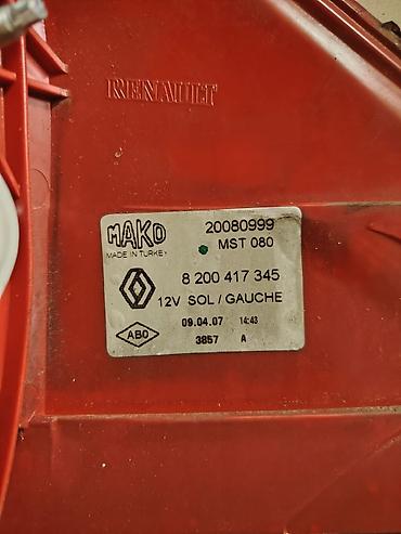 zil 131: Halogen, Renault 2005 il, Orijinal, Türkiyə, İşlənmiş — 5