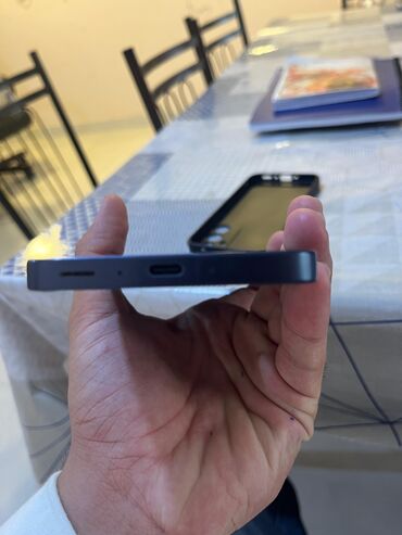 Samsung: Samsung Galaxy A35, 256 GB, rəng - Mavi, Barmaq izi — 9