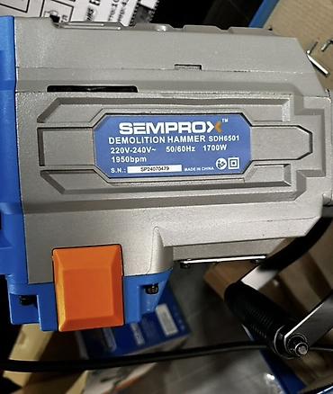 молотов: Отбойный молоток SEMPORX SDH6501 - Тип: электрический отбойный — 2