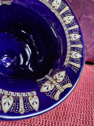 Ostali kućni dekor: Cup,vaza vintaz nov grcki,porcelanski,rucno oslikan 24 kar.zlatom — 5