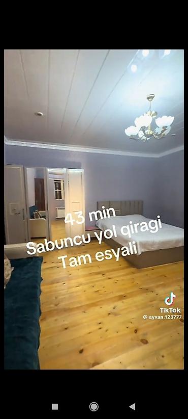 kiraye ev sabunçu: Sabunçu rayonunda, yol qırağında yerləşən, Tecili satilir koçle — 3