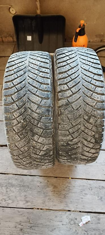 mishlen: Продаются 2 зимние шипованные шины Michelin. Характеристики: - Бренд — 5