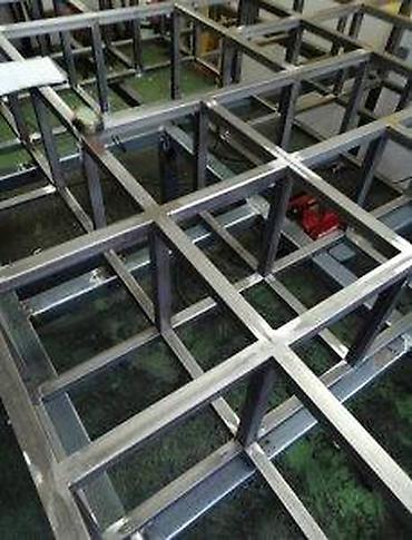 beli sto: IZRADA POLICA PO MERI PREGRADNI ZID | Izrada nameštaja po meri — 1