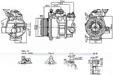 reostat ventilatora hladnjaka: KOMPRESOR KLIME FORD C-MAX II, FOCUS III, KUGA II - AKCIJA | Na — 5