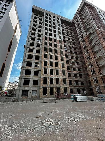 альбатрос: 2 комнаты, 49 м², Асанбай мкр Элитка, 13 этаж, ПСО (под самоотделку) — 5