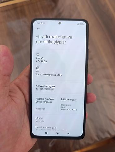 redmi note 10 pro max: Redmi Note 10 Pro Max, 128 GB, rəng - Qara, Zəmanət, Sensor, Barmaq izi — 2