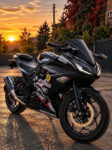 Спортбайк Kawasaki, 300 куб. см, Бензин, Взрослый, Б/у at lalafo.kg Спортбайк Kawasaki, 300 куб. см, Бензин, Взрослый, Б/у