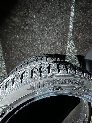 stud 100: Шины 215 / 50 / R 17, Зимняя шипованная, Б/у, Комплект, Легковые, Корея, Hankook — 2