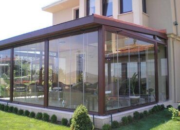 Plastik pəncərələr: Cam balkon 1 kv-120 manat Bizim digər xidmətlərimiz: 1)Plastik qapı və