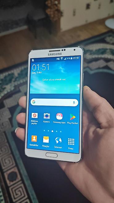 samsung 19: Samsung Galaxy Note 3, 32 GB, rəng - Ağ — 1