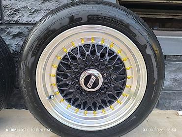 Унаа: Дөңгөлөктөр монтажда 185 / 60 / R 15, Жай, Колдонулган, Комплект, Куйма — 6