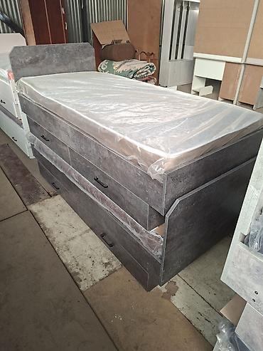 bunk bed: Односпальная кровать, Новый, С ящиком для хранения, длина - 190 см — 4