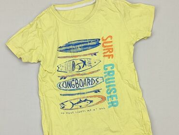 zolta koszulka: Koszulka, St.Bernard, 3-4 lat, 98-104 cm, stan - Zadowalający