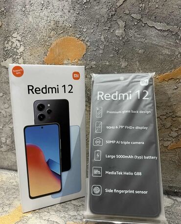 mercedes 2000 turpija za nokte: Xiaomi Redmi 12, 128 GB, bоја - Crna, Otisak prsta, Dual SIM, Face ID