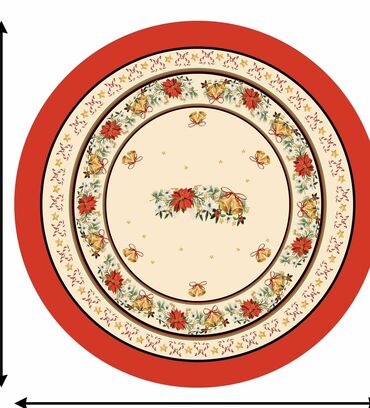 Ostalo: Novogodisnji Ukrasni Stolnjaci NOVO Vise Dezena AKCIJA Cene nisu — 14