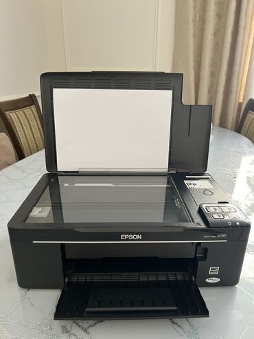 Принтеры: Продаю 2/1 цветной принтер и сканер Epson Stylus SX130 б/у. Без