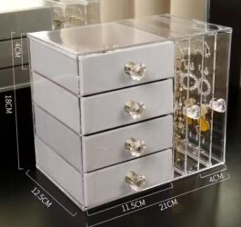 Biznes üçün program təminatı: •ORGANEYZER ŞÜŞƏ: 5 ÇƏKMƏCƏLİ VƏ ASILQANLI BÖLMƏSİ 🛍