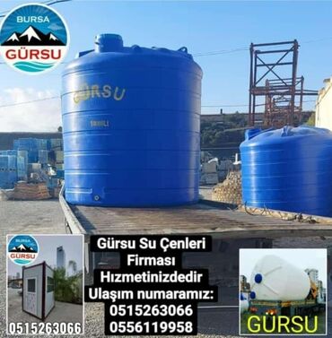 Baklar və çənlər: Bak, Plastik, 10000 l l, Yeni, Pulsuz çatdırılma — 30