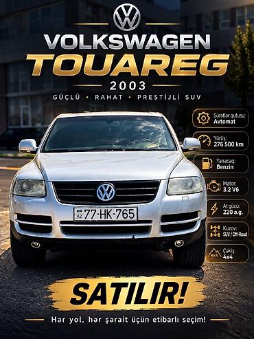Volkswagen Touareg: 3.2 l | 2003 il Ofrouder/SUV