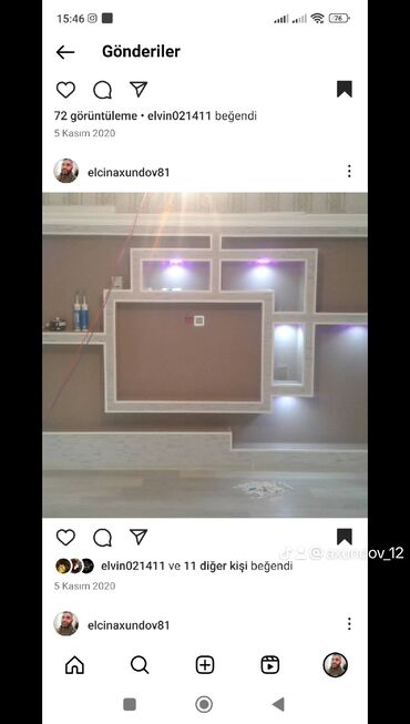 Təmir işləri: Daxili təmir və dekor xidmətləri Peşəkar briqada ilə mənzil, ofis və — 17