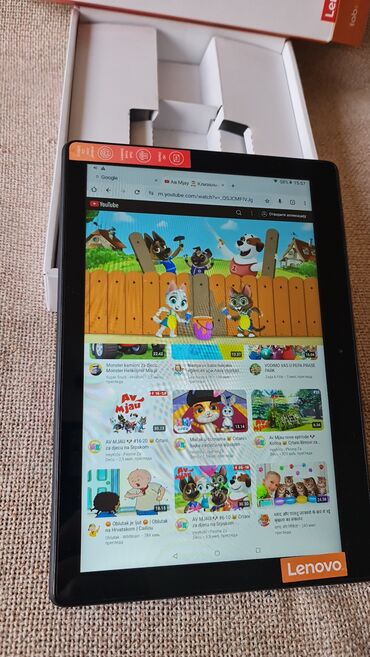 Tableti: Tablet kao nov,veliki 10 inca sve radi jaka I kvalitetna masina, sa — 12