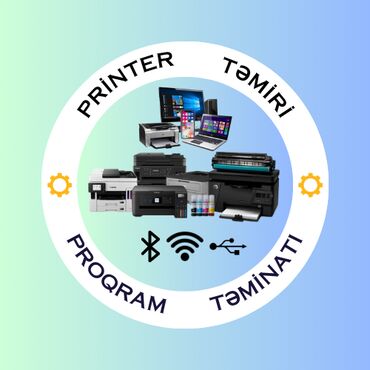 Словари: 🖨️Ağ-qara və rəngli printerlərin təmiri 🧰Nasazlıqların həll olunması