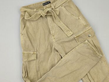 Material trousers for women, size XS (EU 34)