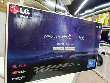 Телевизоры: Телевизор LG 43', ThinQ AI, WebOS 5.0, Al Sound, Ultra Surround